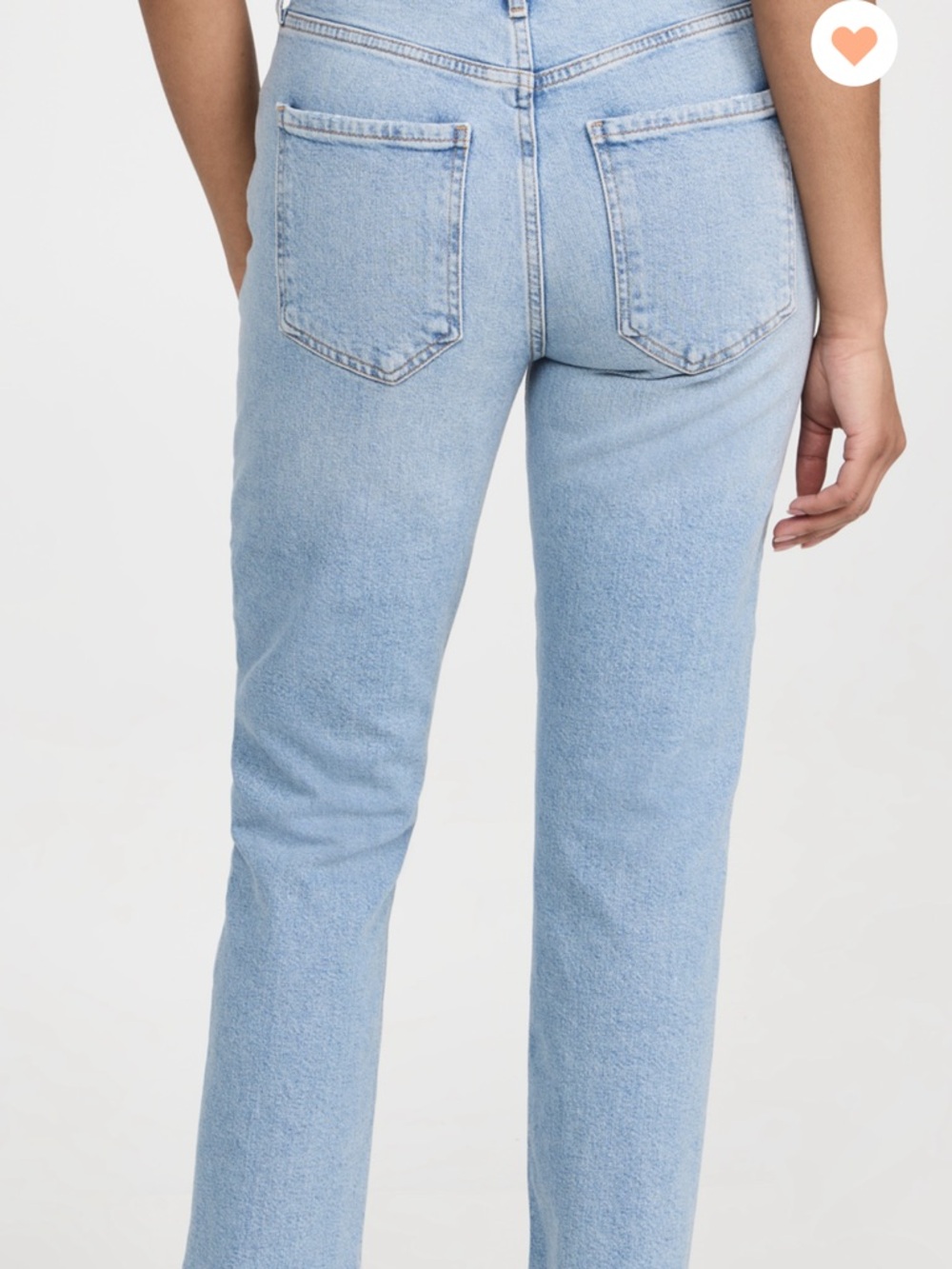 Agolde Riley High Rise Straight Crop Jeans - Picture 2 of 6